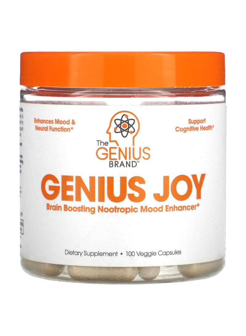 Genius Joy, 100 Veggie Capsules